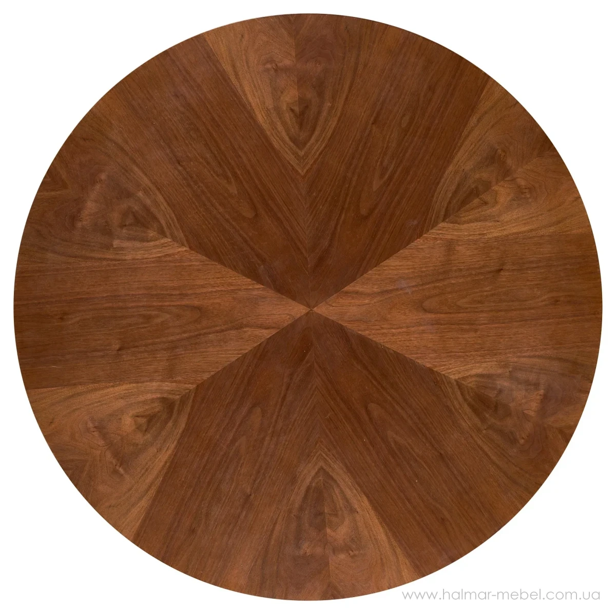 Стіл обідній HEVELIUS HALMAR горіх/чорний Стіл обідній HEVELIUS HALMAR горіх/чорний