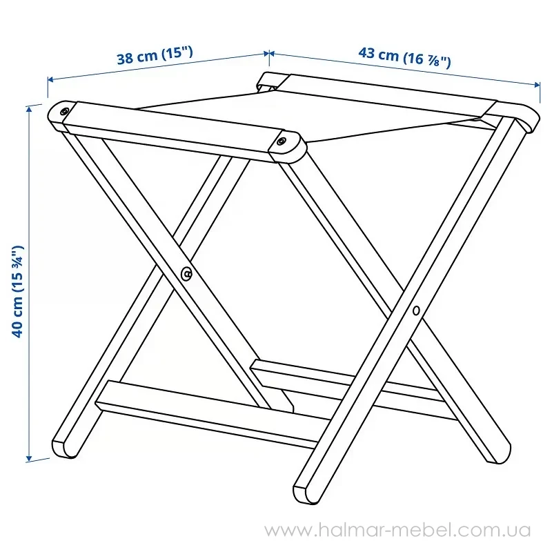 Табурет складной SOLUPPGÅNG IKEA эвкалипт Табурет складной SOLUPPGÅNG IKEA эвкалипт