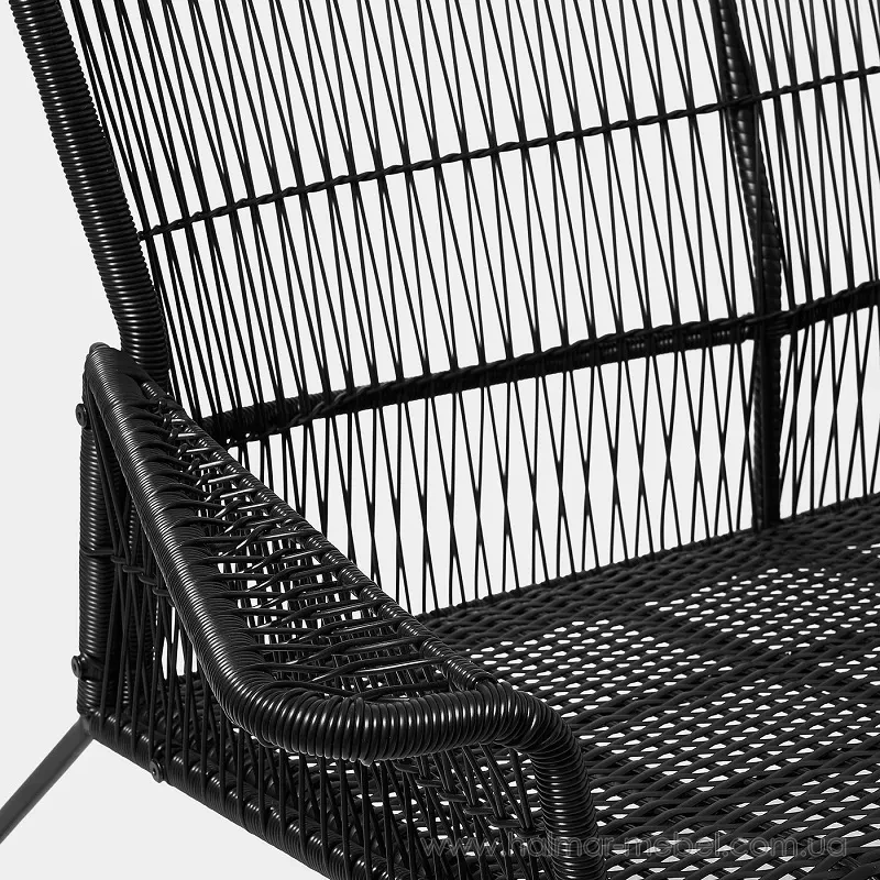Диван садовый TALLSKÄR IKEA черный Диван садовый TALLSKÄR IKEA черный