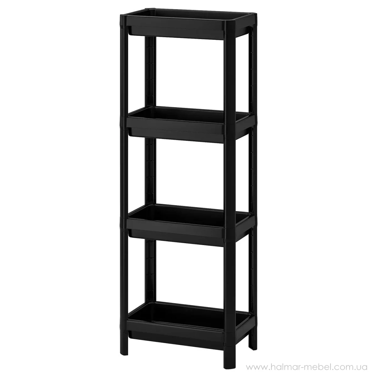 Стелаж VESKEN IKEA чорний Стелаж VESKEN IKEA чорний