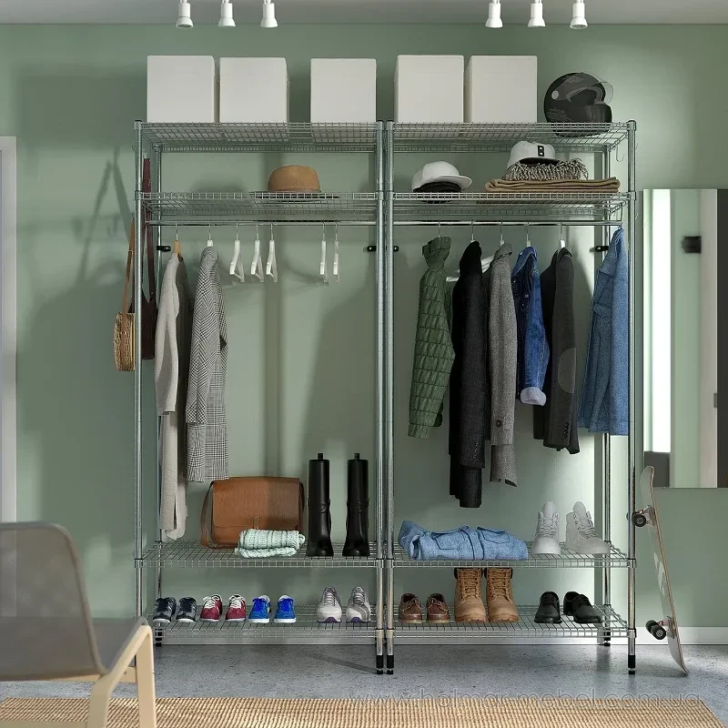 Стелаж з вішалкою для одягу OMAR IKEA 186x50x201 см Стелаж з вішалкою для одягу OMAR IKEA 186x50x201 см