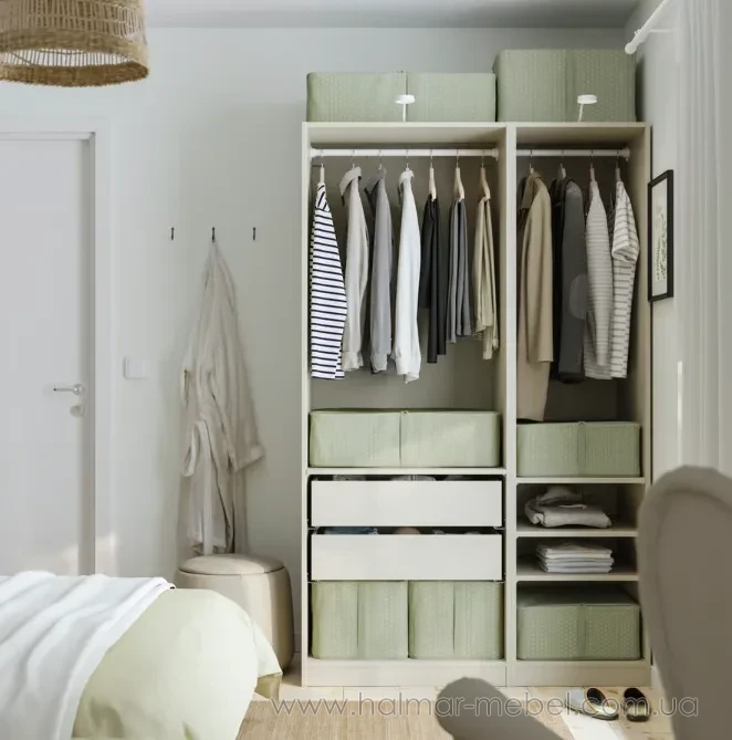 Контейнер для одягу HEMMAFIXARE IKEA 44x51x19 см блідно-зелений Контейнер для одягу HEMMAFIXARE IKEA 44x51x19 см блідно-зелений