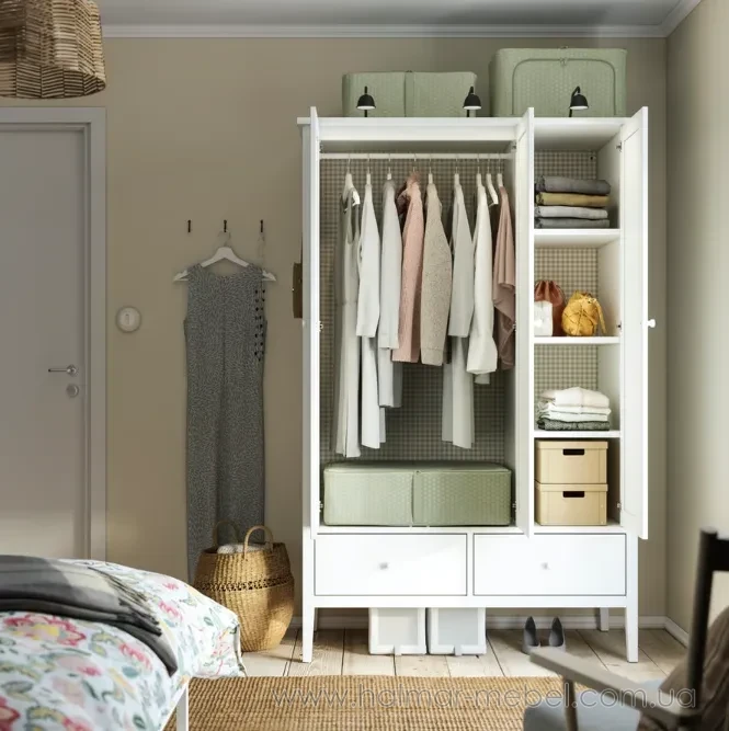 Контейнер для одягу HEMMAFIXARE IKEA 44x51x19 см блідно-зелений Контейнер для одягу HEMMAFIXARE IKEA 44x51x19 см блідно-зелений