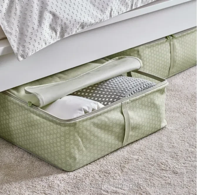 Контейнер для одягу HEMMAFIXARE IKEA 44x51x19 см блідно-зелений Контейнер для одягу HEMMAFIXARE IKEA 44x51x19 см блідно-зелений