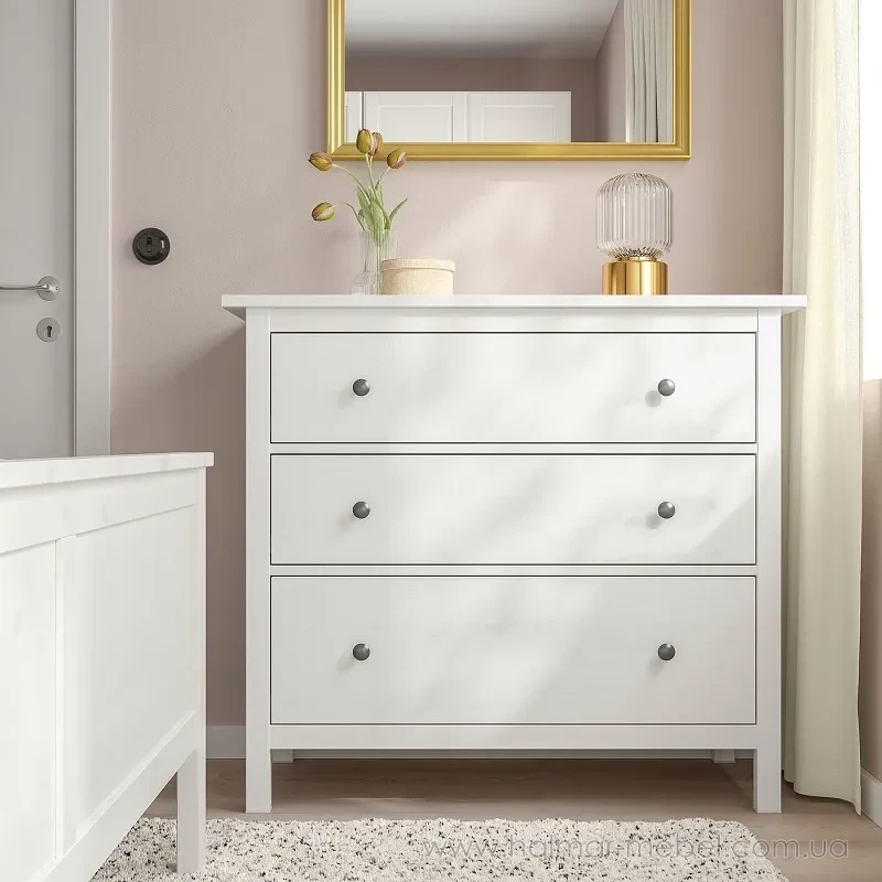 Комод HEMNES IKEA 108x96 см белый Комод HEMNES IKEA 108x96 см белый