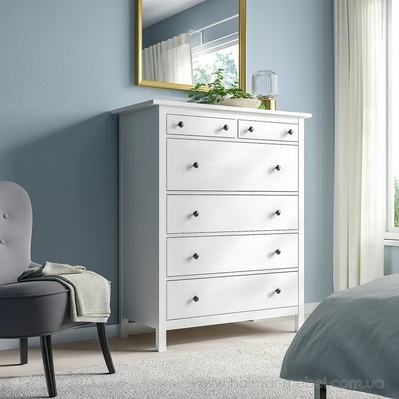 Комод HEMNES IKEA 108х131 см белый Комод HEMNES IKEA 108х131 см белый