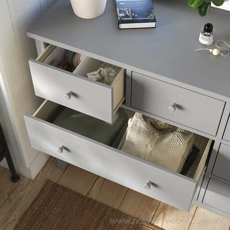 Комод GULLABERG IKEA 168x100 см серый Комод GULLABERG IKEA 168x100 см серый
