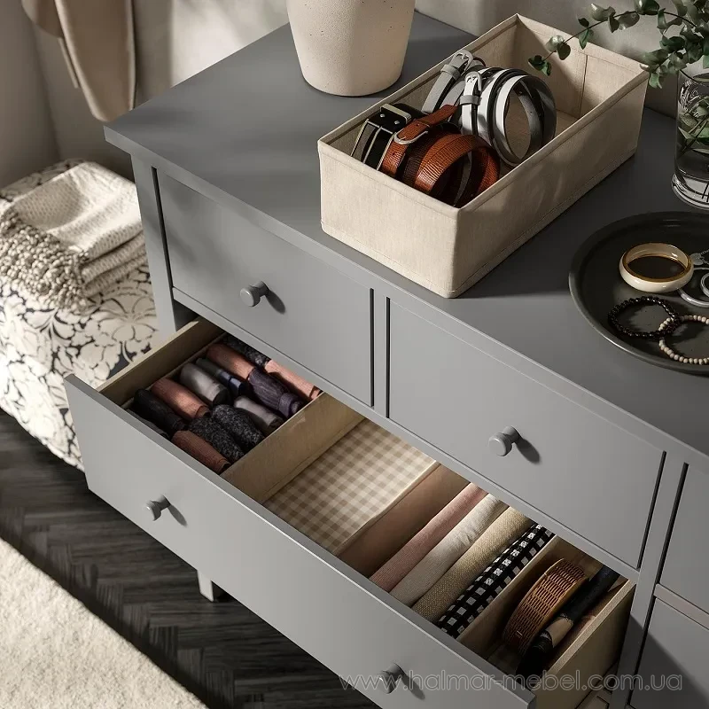 Комод GULLABERG IKEA 168x100 см серый Комод GULLABERG IKEA 168x100 см серый