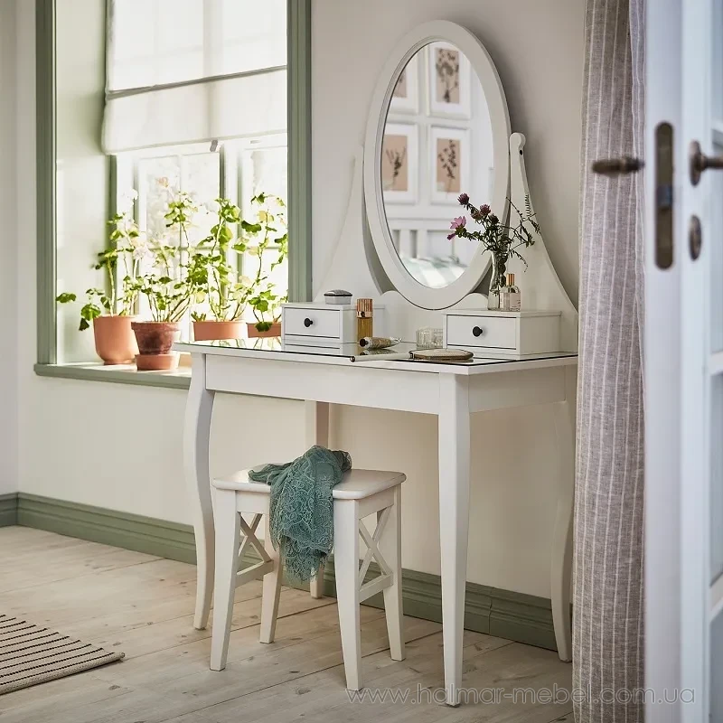 Туалетный стол HEMNES IKEA белый Туалетный стол HEMNES IKEA белый