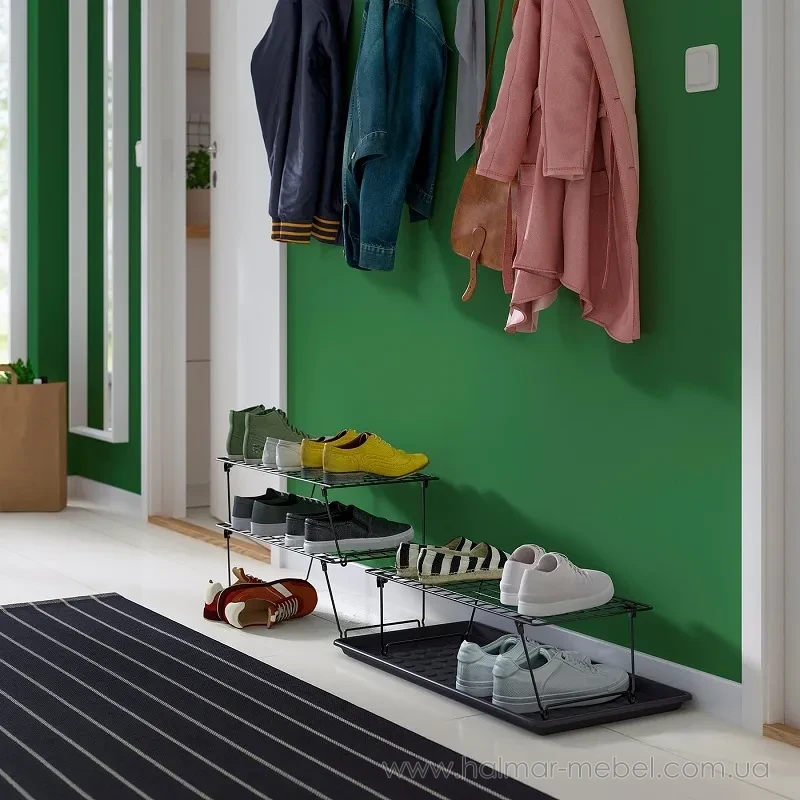 Полиця для взуття GREJIG IKEA сірий Полиця для взуття GREJIG IKEA сірий