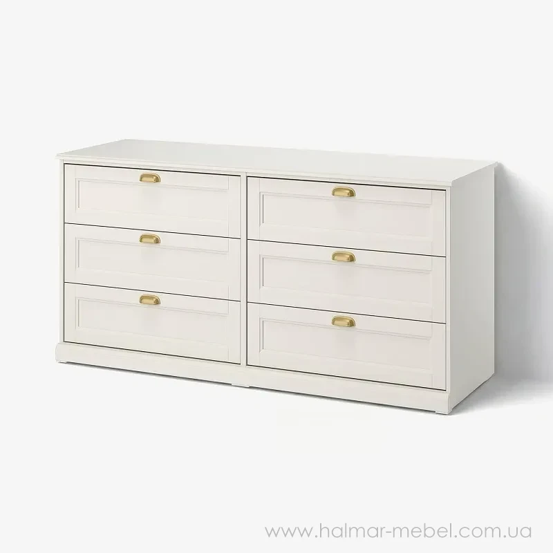 Комод FÅGELFJÄLLET IKEA 160×51×78 кремовий Комод FÅGELFJÄLLET IKEA 160×51×78 кремовий