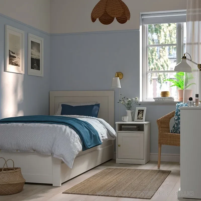 Тумба приліжкова FÅGELFJÄLLET IKEA кремовий Тумба приліжкова FÅGELFJÄLLET IKEA кремовий