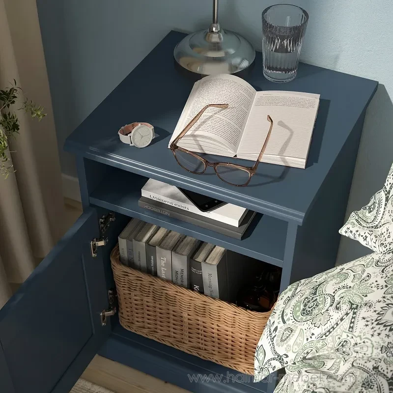 Тумба приліжкова FÅGELFJÄLLET IKEA темно-сіро-синій Тумба приліжкова FÅGELFJÄLLET IKEA темно-сіро-синій