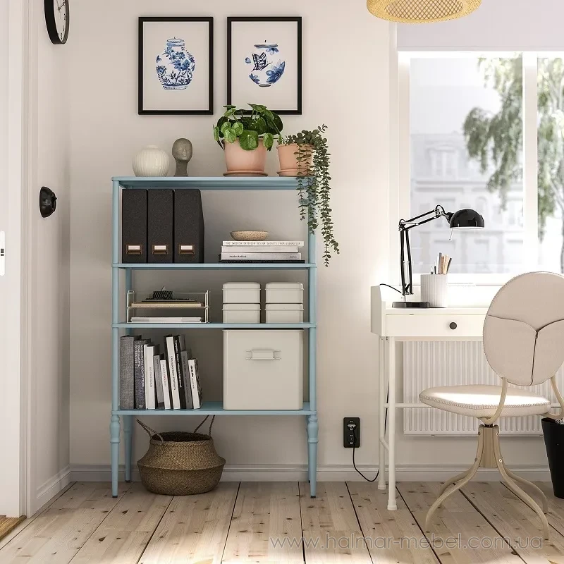 Стелаж SÅGMÄSTARE IKEA світло-сіро-блакитний Стелаж SÅGMÄSTARE IKEA світло-сіро-блакитний