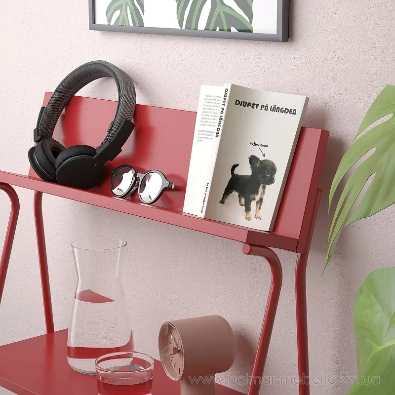 Стелаж KRÖNIKÖR IKEA червоний Стелаж KRÖNIKÖR IKEA червоний