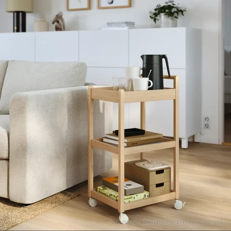 Візок STEGESUND IKEA світлий бамбук Візок STEGESUND IKEA світлий бамбук