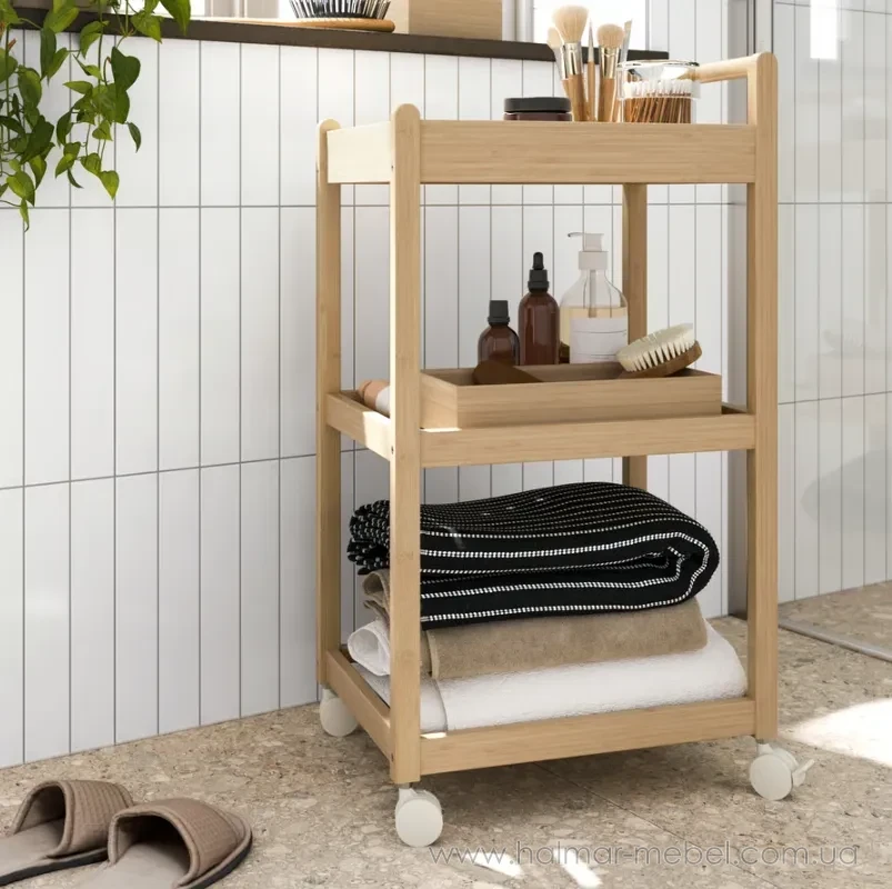 Візок STEGESUND IKEA світлий бамбук Візок STEGESUND IKEA світлий бамбук