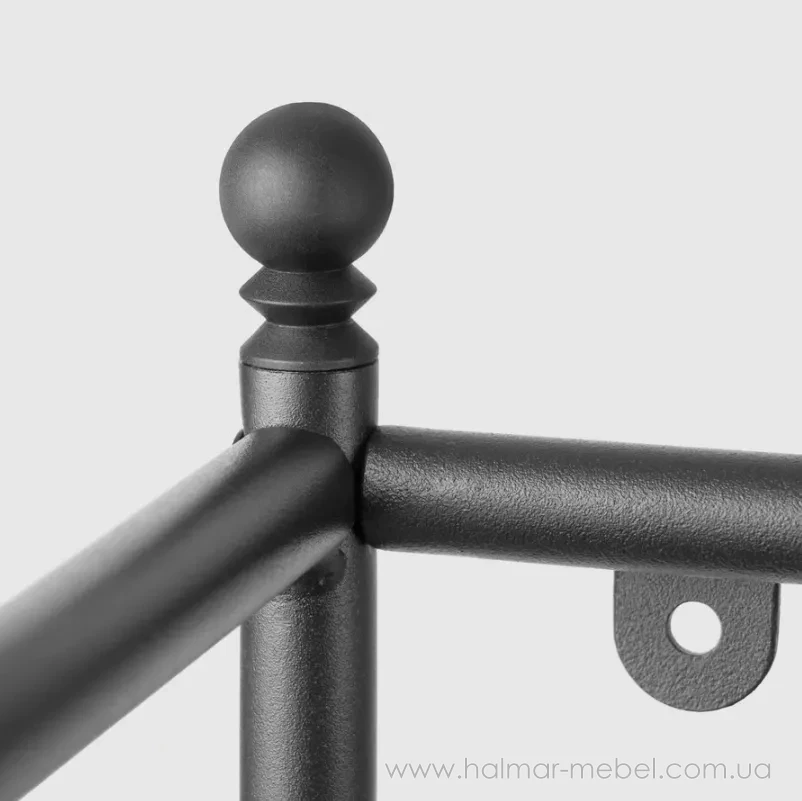 Стелаж над унітазом FRÖSJÖN IKEA 65х156 см чорний Стелаж над унітазом FRÖSJÖN IKEA 65х156 см чорний