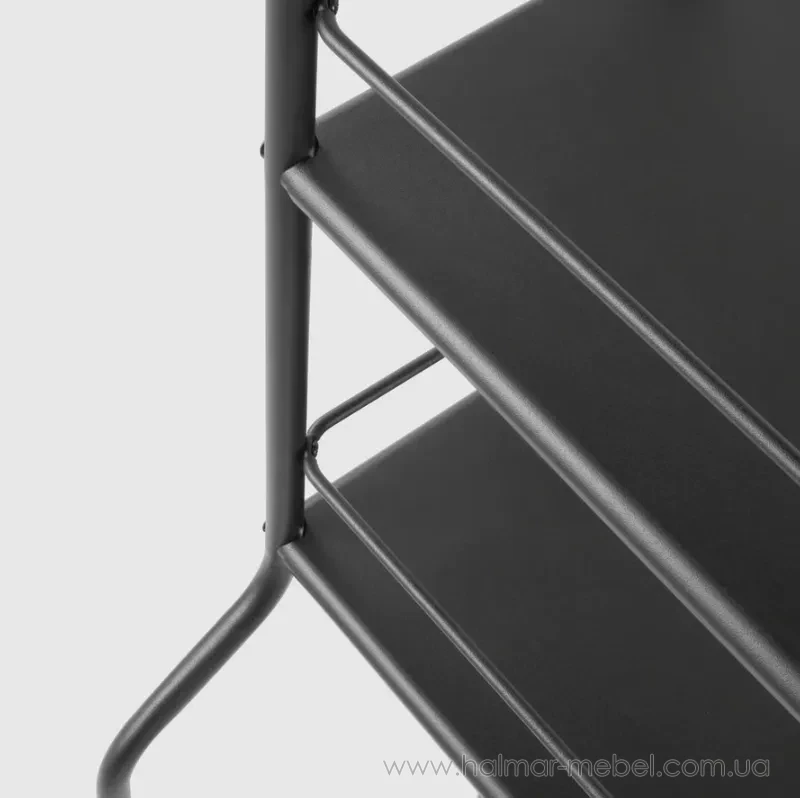Стелаж над унітазом FRÖSJÖN IKEA 65х156 см чорний Стелаж над унітазом FRÖSJÖN IKEA 65х156 см чорний