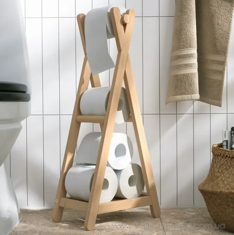 Тримач для туалетного паперу підлоговий STEGESUND IKEA світлий бамбук Тримач для туалетного паперу підлоговий STEGESUND IKEA світлий бамбук