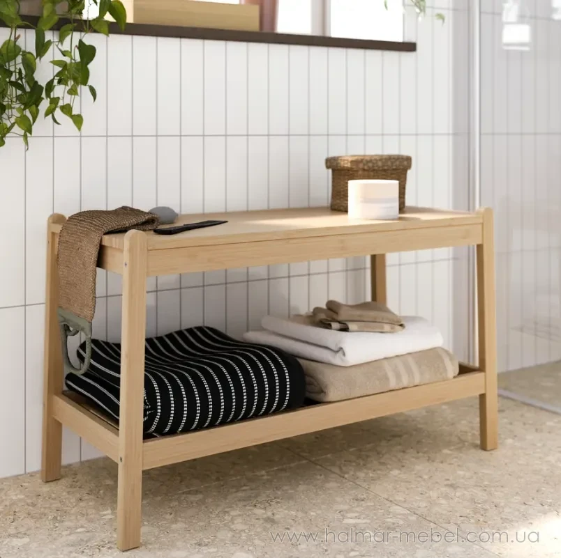 Лавка STEGESUND IKEA світлий бамбук Лавка STEGESUND IKEA світлий бамбук