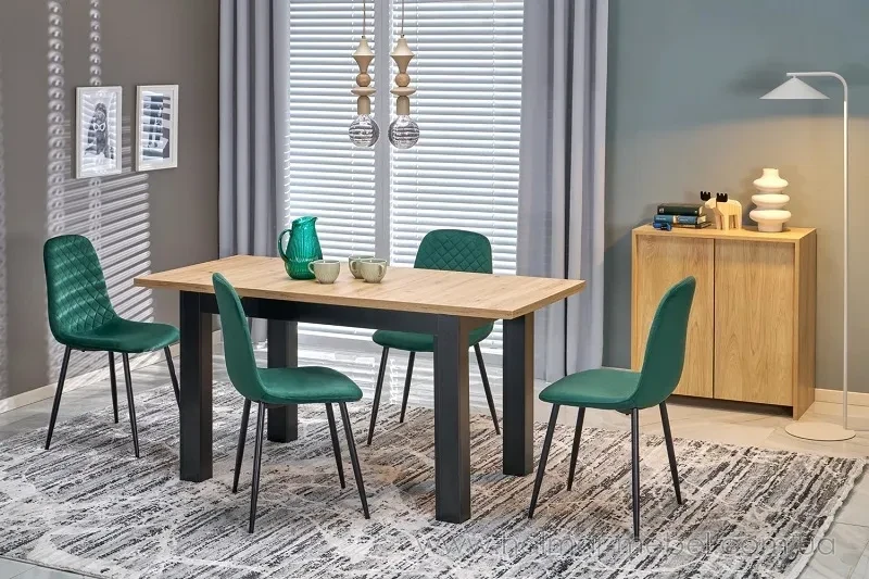 Стул K608 HALMAR темно-зеленый Стул K608 HALMAR темно-зеленый