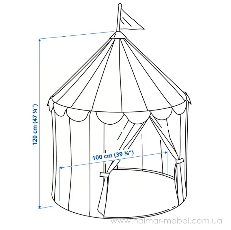 Дитячий намет CIRKUSTÄLT IKEA цирк Дитячий намет CIRKUSTÄLT IKEA цирк