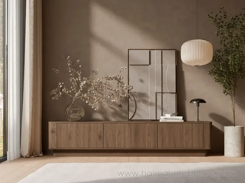 Тумба під телевізор 3d Darco Cama горіх елегант Тумба під телевізор 3d Darco Cama горіх елегант