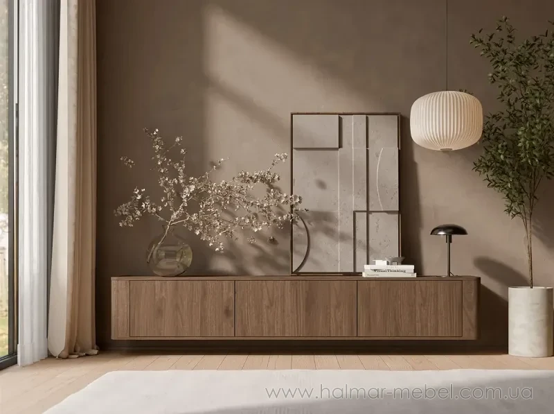 Тумба під телевізор 3d Darco Cama горіх елегант Тумба під телевізор 3d Darco Cama горіх елегант
