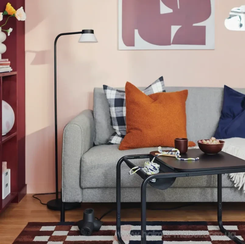 Стіл журнальний приставний OLSERÖD IKEA антрацит/темно-сірий Стіл журнальний приставний OLSERÖD IKEA антрацит/темно-сірий