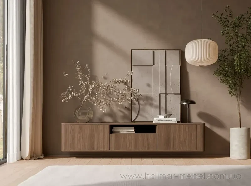 Тумба під телевізор 3d Darco Cama 180 горіх елегант Тумба під телевізор 3d Darco Cama 180 горіх елегант