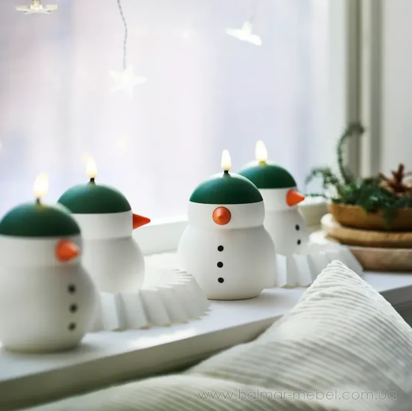Декоративне LED освітлення VINTERFINT IKEA сніговик Декоративне LED освітлення VINTERFINT IKEA сніговик