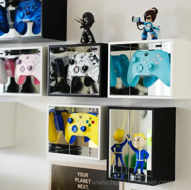 Ігрова вітрина для геймпадів YXSTABY IKEA білий Ігрова вітрина для геймпадів YXSTABY IKEA білий