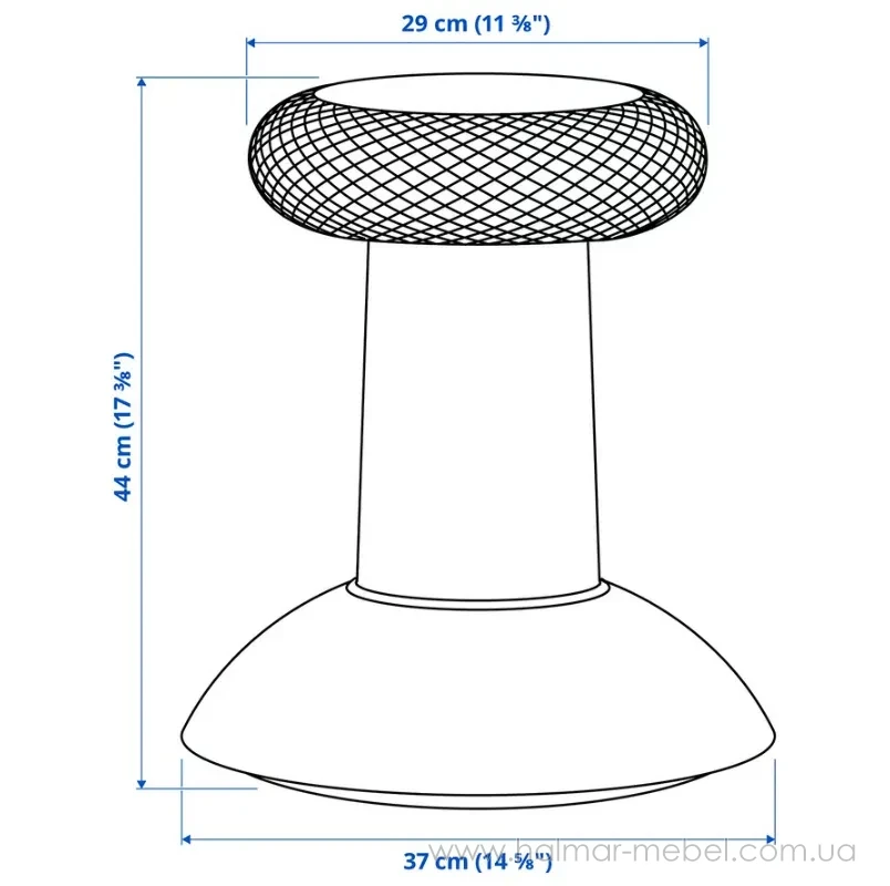 Ігровий табурет YXSTABY IKEA зелений Ігровий табурет YXSTABY IKEA зелений