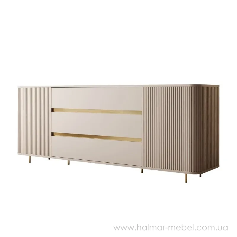 Комод 2d3s MIRAGE LUKMEBEL бежевый Комод 2d3s MIRAGE LUKMEBEL бежевый