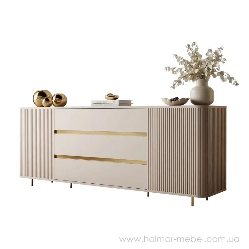 Комод 2d3s MIRAGE LUKMEBEL бежевый Комод 2d3s MIRAGE LUKMEBEL бежевый