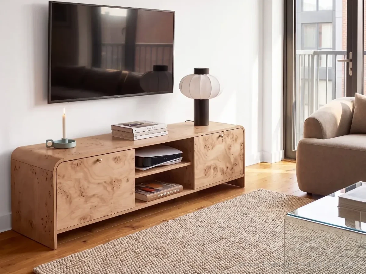 Тумба RTV WOODFORD BELIANI ефект капового дерева Тумба RTV WOODFORD BELIANI ефект капового дерева