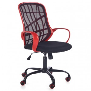 Кресло офисное DESSERT HALMAR (черный/красный)