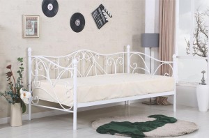 Ліжко SUMATRA 90 HALMAR білий