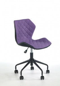 Кресло офисное MATRIX HALMAR (черно-фиолетовый)