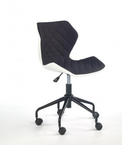 Офісне крісло MATRIX HALMAR біло-чорний
