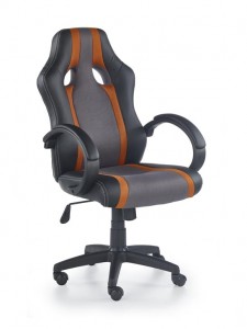 Кресло офисное RADIX HALMAR (серо-оранжевый)