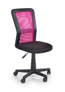 Кресло офисное COSMO HALMAR (черно-розовый)