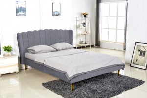 Кровать VALVERDE 160 HALMAR серый