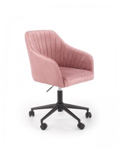 Крісло офісне FRESCO HALMAR рожевий