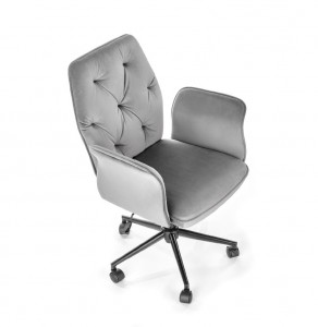 Кресло офисное поворотное TULIP Halmar серый