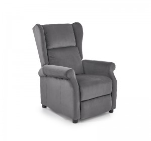 Раскладное кресло AGUSTIN 2 HALMAR серый