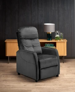 Розкладне крісло FELIPE 2 HALMAR чорний