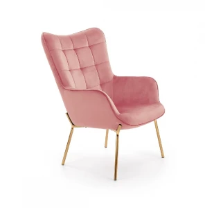 Кресло CASTEL 2 HALMAR розовый