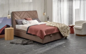 Ліжко CONTINENTAL 1 160 HALMAR бежевий